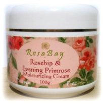 Rosehip and evening primrose  moisturizer. A paraben free natural skin care product